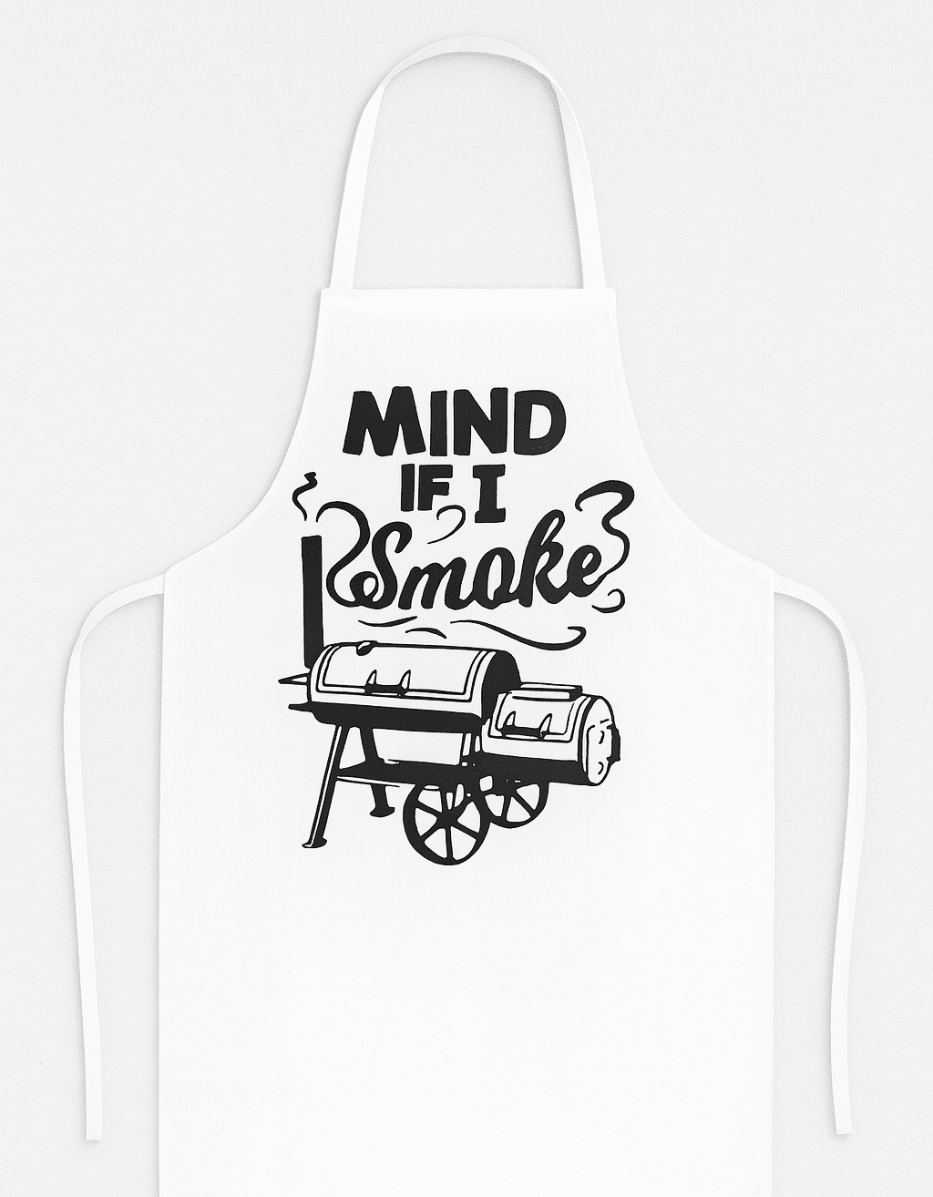 Unisex Funny Saying Apron: Mind If I Smoke ? Smoker Grill - Joyfully Unique Things