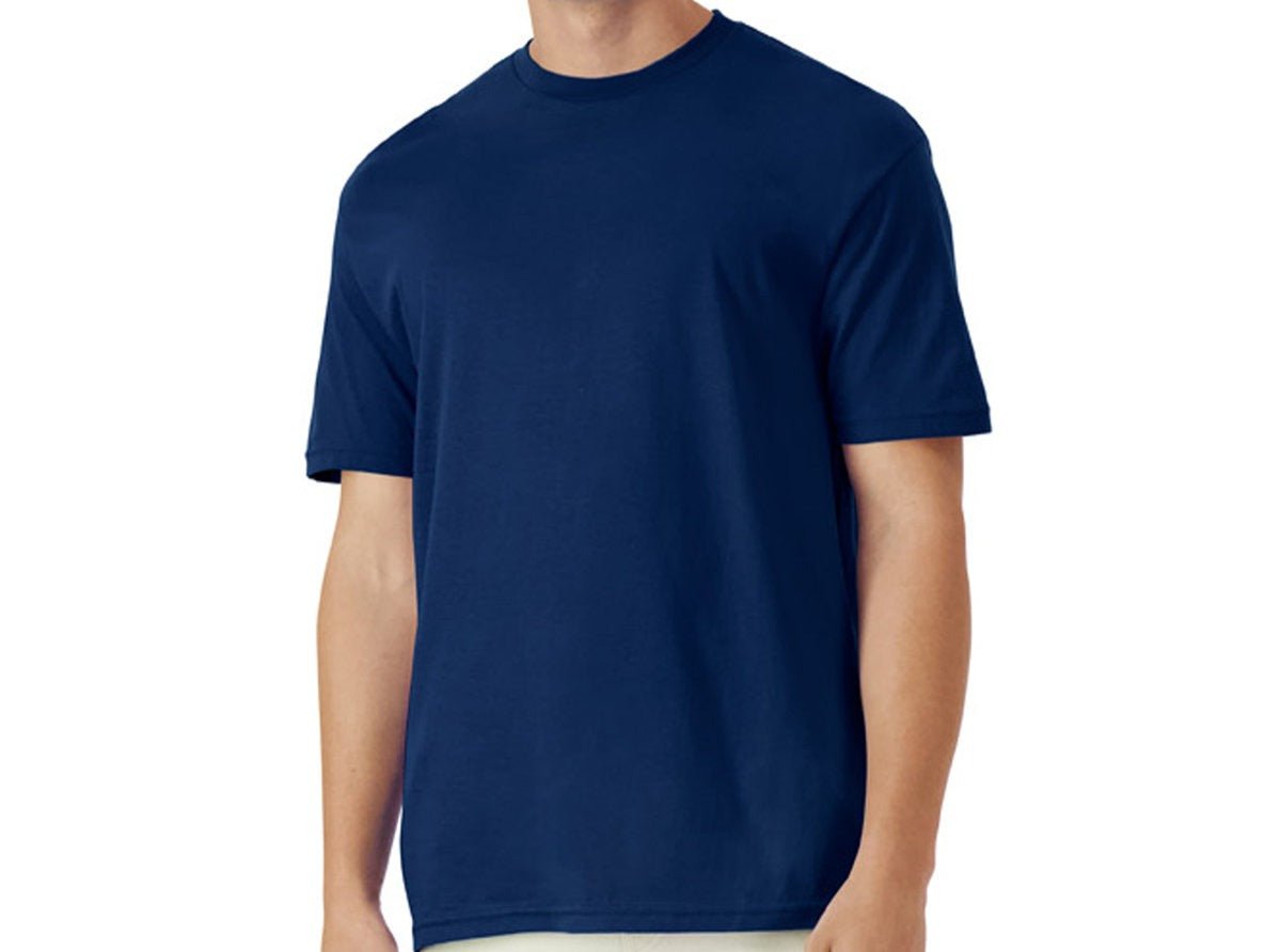 Short Sleeve T-Shirt Red White Blue Daisy Flower - Joyfully Unique