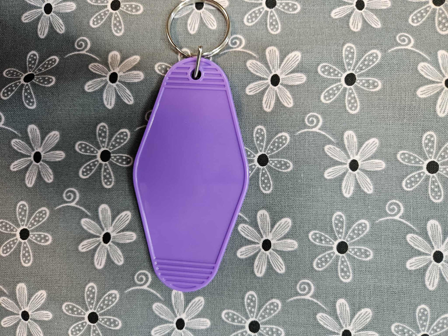Retro Motel Keychain: I'm Fat But I Identify As Skinny