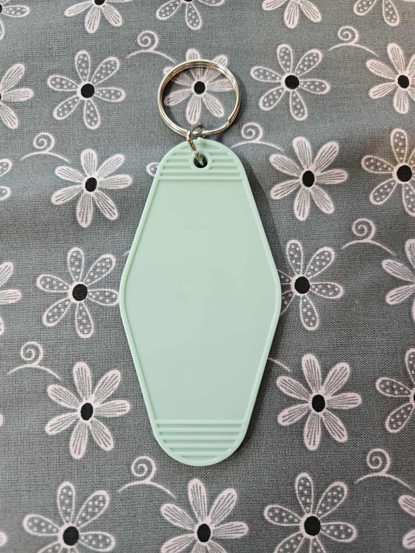 Retro Motel Style Key Chain Being Kind Is Cool - Joyfully Unique