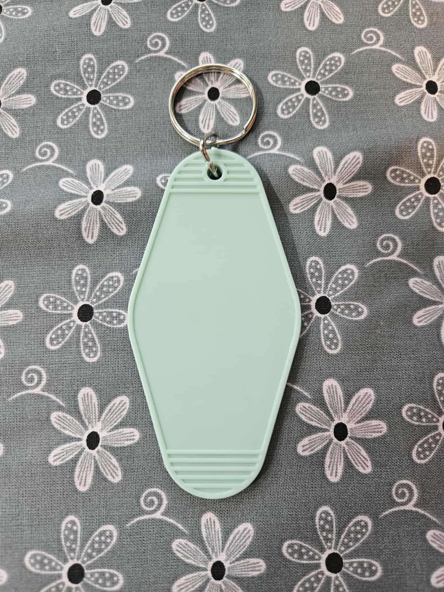 Retro Motel Style Key Chain Being Kind Is Cool - Joyfully Unique