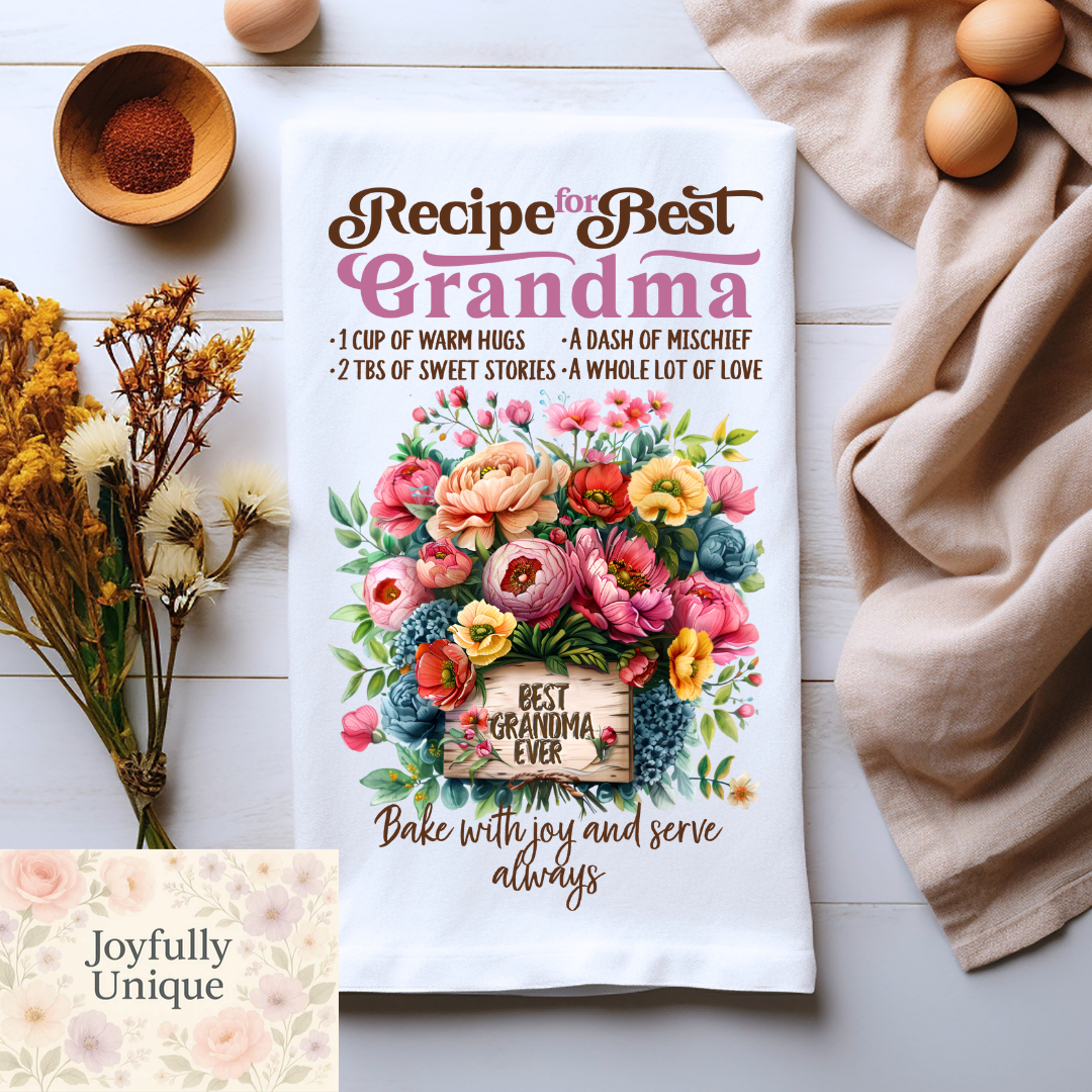 Kitchen Towel: Recipe For Best Grandma