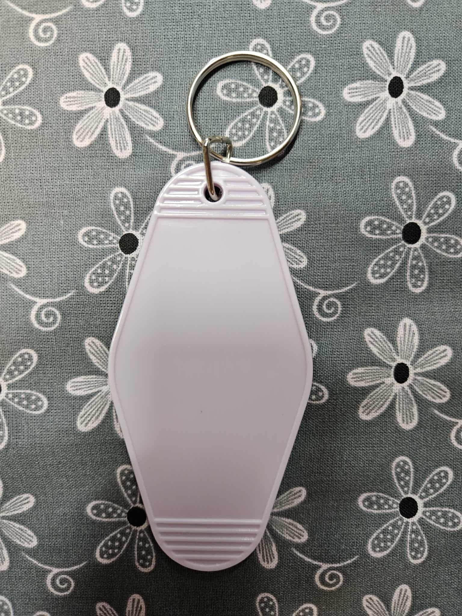 Retro Motel Keychain: Drive Safe You Beautiful Bitch - Joyfully Unique Things