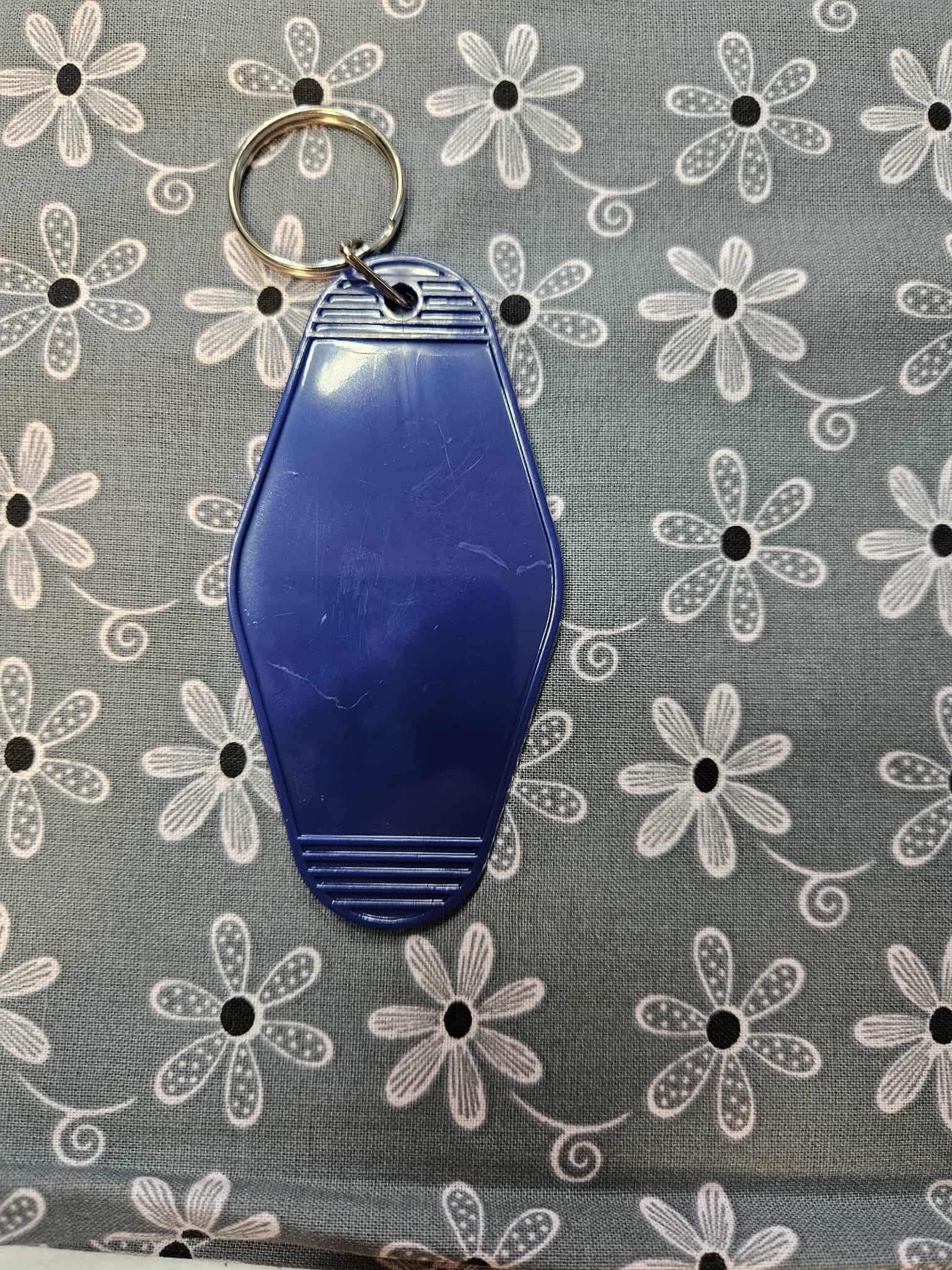 Retro Motel Keychain: That's Actually My Dog's Seat - Joyfully Unique