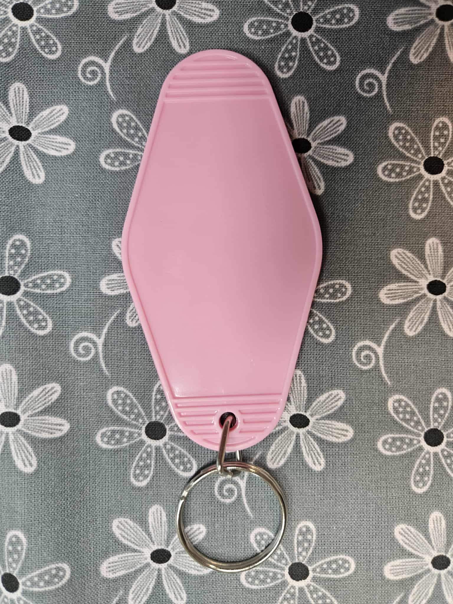 Retro Motel Keychain: Lets Go Girls Cowgirl Hat - Joyfully Unique