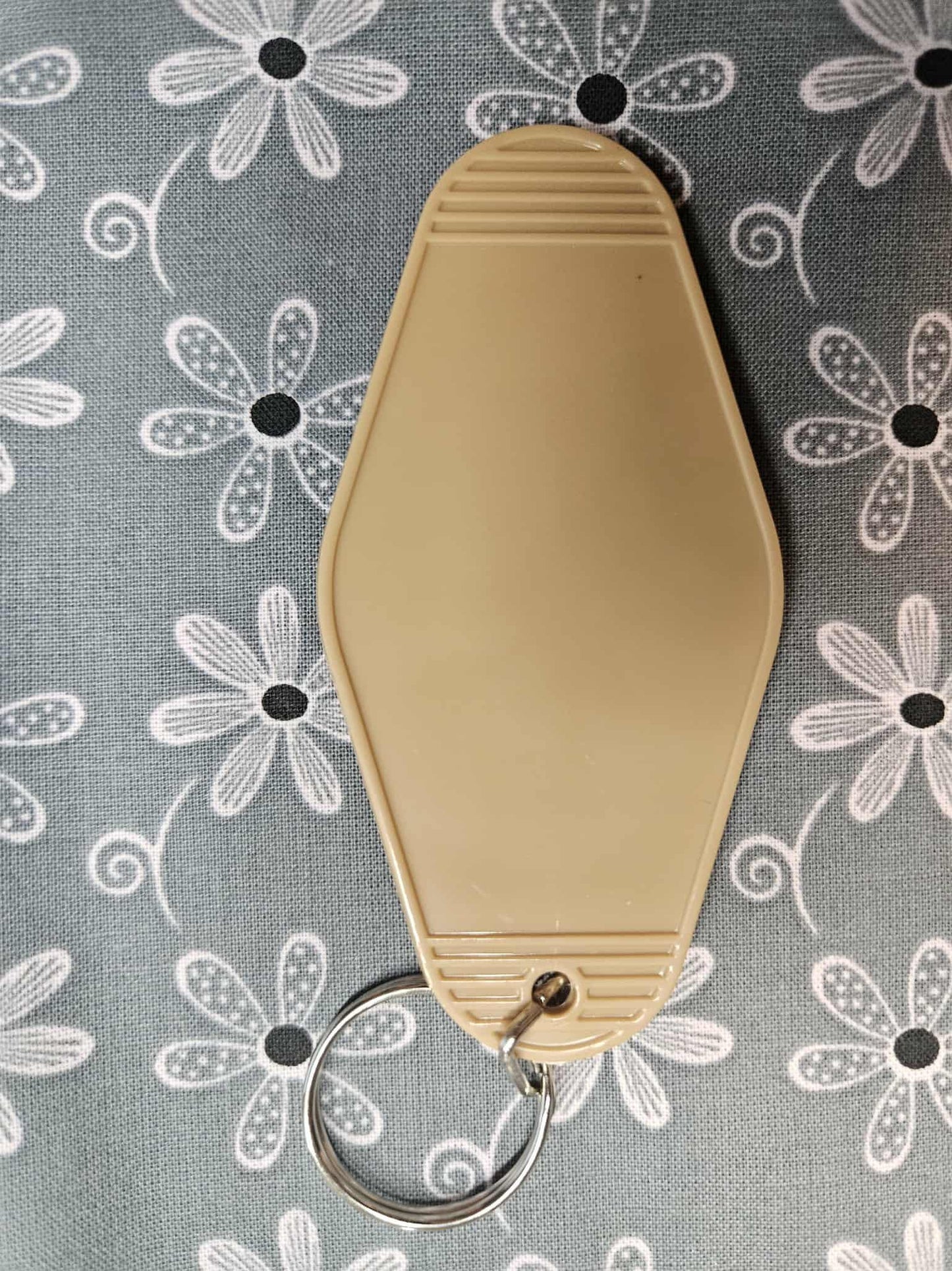 Retro Motel Keychain: If I'm Too Much