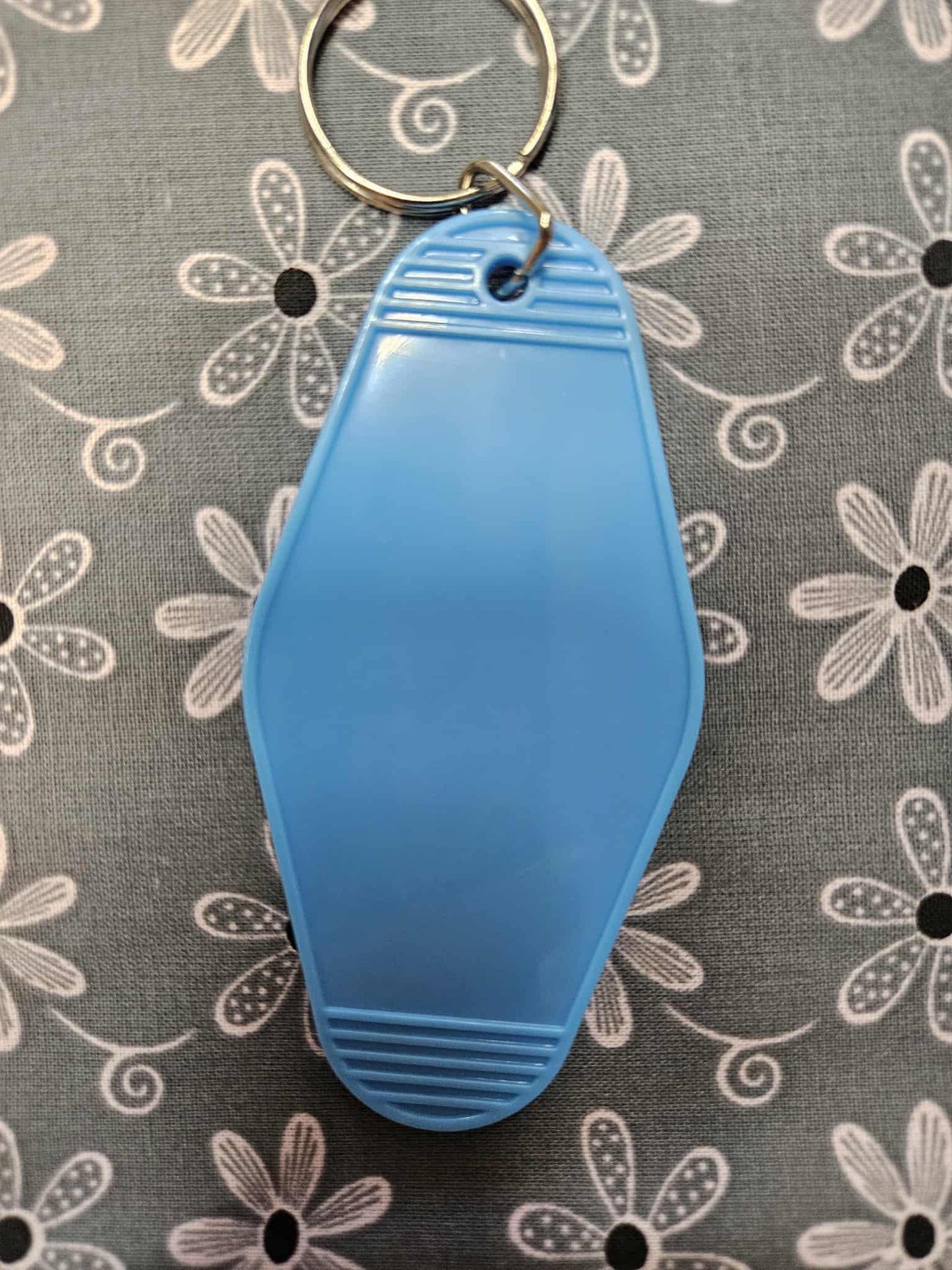 Retro Motel Keychain: Probably Late For Something