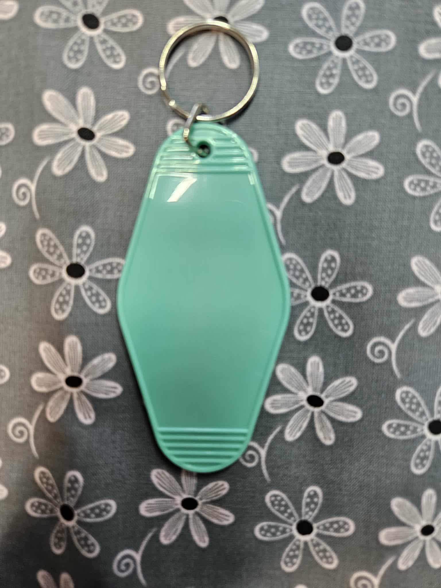 Retro Motel Keychain: It's Fine Acrylic Tag - Joyfully Unique