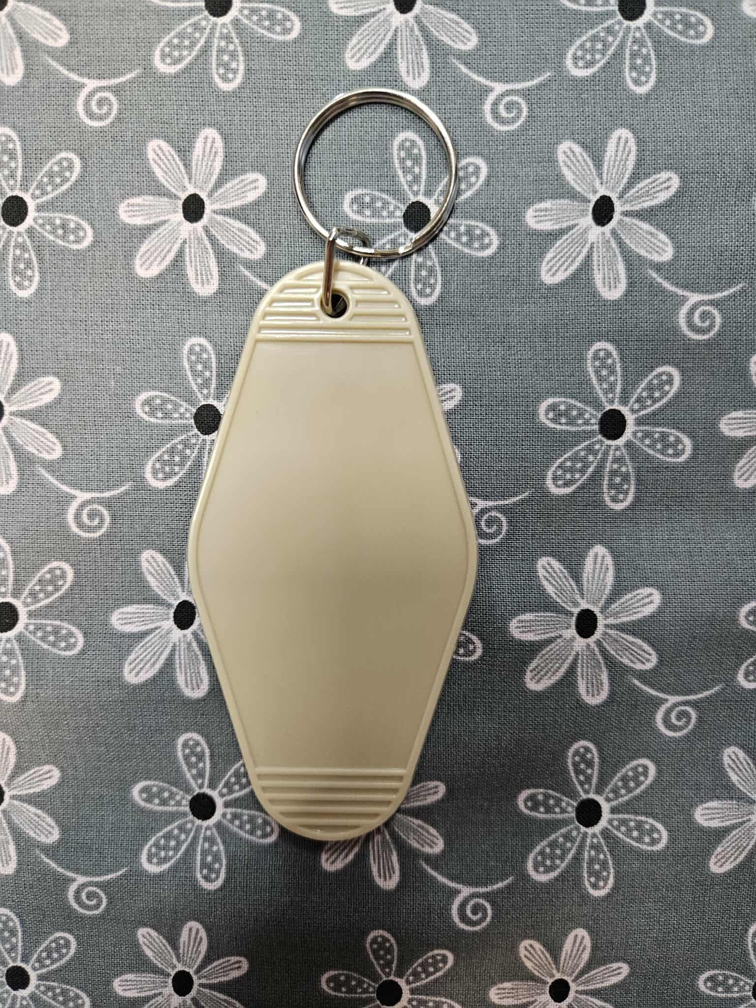 Retro Motel Keychain: Oopsie I Just Hit A Curb - Joyfully Unique