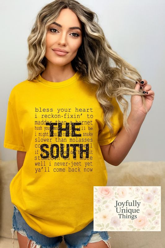 Short Sleeve T-Shirt THE SOUTH Phrases Of The South