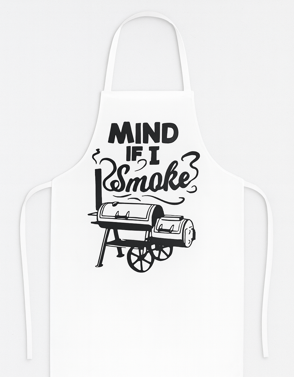 Unisex Funny Saying Apron: Mind If I Smoke ? Smoker Grill