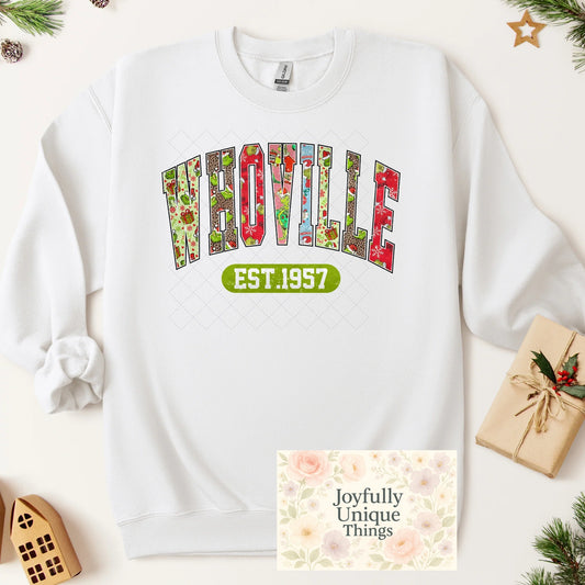 Short Sleeve T-Shirt Christmas Grinch Gman Large Whoville - Joyfully Unique Things